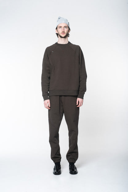 CORE-TAB SLIM JOGGER - BROWN