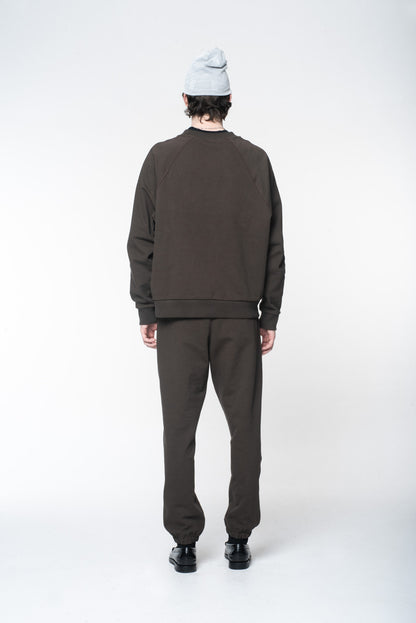 CORE-TAB SLIM JOGGER - BROWN