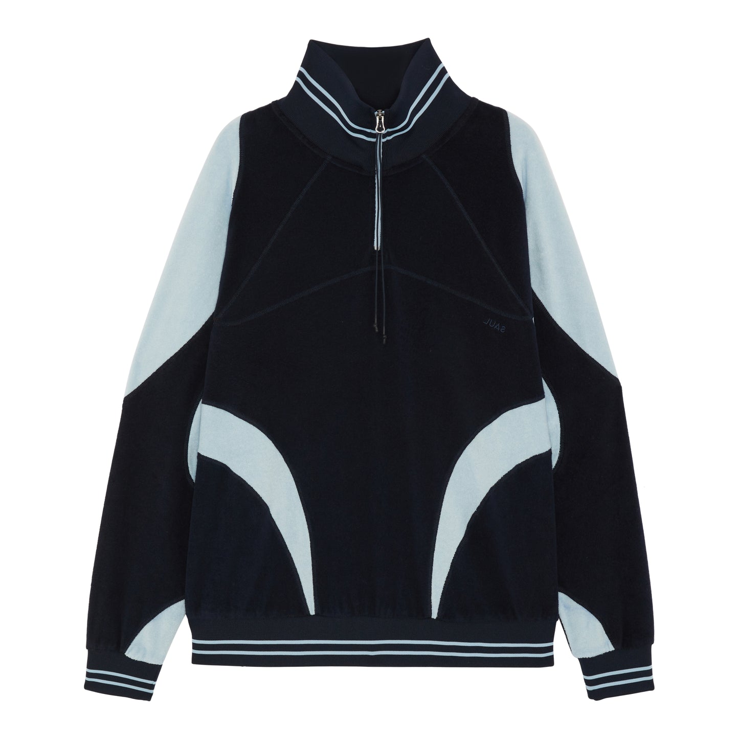 TOWELLING PULLOVER JACKET