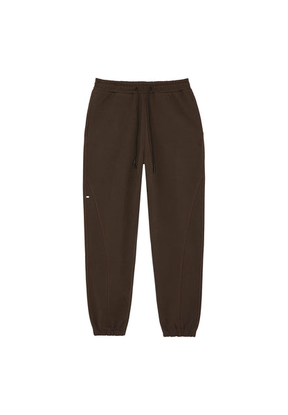 CORE-TAB SLIM JOGGER - BROWN